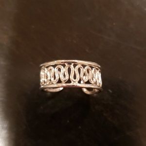 Adjustable Silver Toe Ring Circa Late 90s